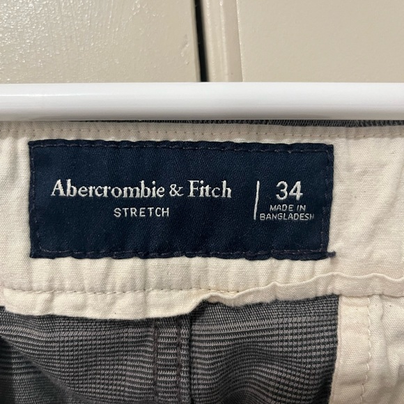 Abercrombie and Fitch men’s shorts gray size 34 with stretch - Picture 7 of 7